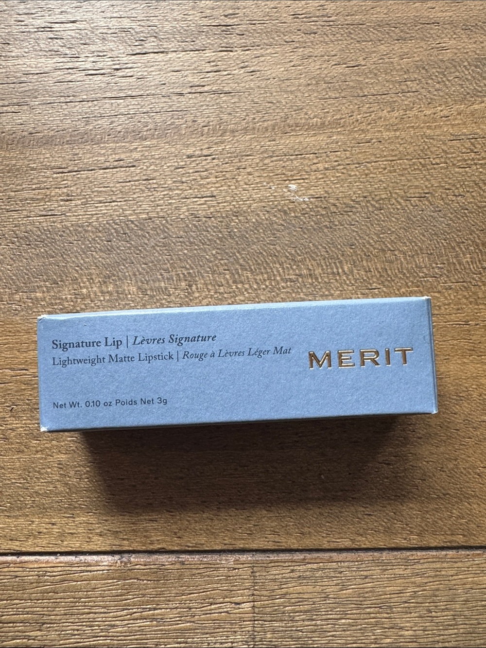 MERIT Signature Lip Lightweight Matte Lipstick – Antibes – 3 g / 0.10 oz